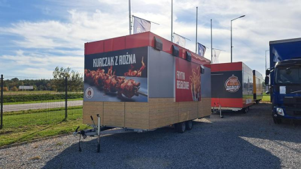 Zdjęcie przedmiotu: PRZYCZEPA GASTRONOMICZNA DRIVAL 3500-2