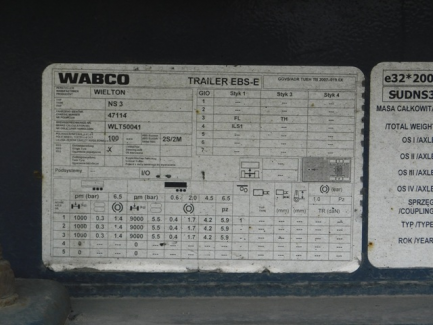 Zdjęcie przedmiotu: WIELTON NS3K curtain trailer