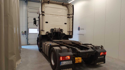 Zdjęcie przedmiotu: SCANIA R450 LA 4x2 HNA Highline SCR E6 19.0t DR zatrzymany elektronicznie Cepik informacja o odczycie przebiegu 