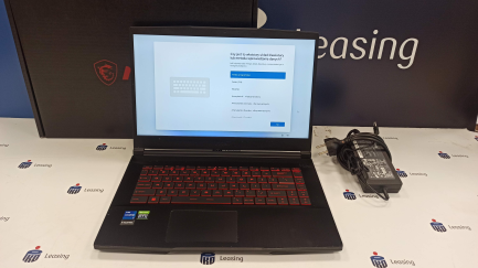 Zdjęcie przedmiotu: Notebook / Laptop MSI Laptop GF63 Thin 11UC-214XPL / 32 GB RAM / 512 GB SSD PCIe / 512 GB SSD / RTX3050