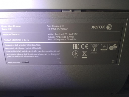 Zdjęcie przedmiotu: XEROX VersaLink C7025 Multifunction Printer