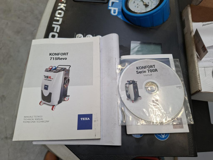 Zdjęcie przedmiotu: TEXA K715R Evo air conditioning service station