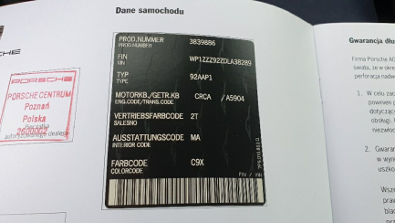 Zdjęcie przedmiotu: Porsche Cayenne II DIESEL