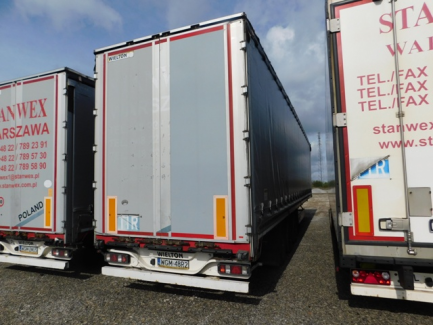 Zdjęcie przedmiotu: AUCTION OF THE DAY WIELTON NS3K Curtain trailer
