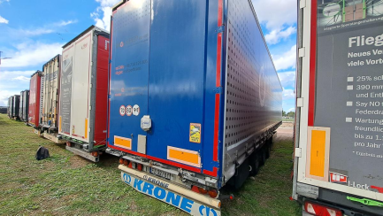 Zdjęcie przedmiotu: KRONE SDP 27 eLG4-CS/13.6 Mega 43.0t Oświadczenie o utracie DR