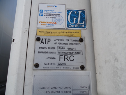 Zdjęcie przedmiotu: SCHMITZ CARGOBULL SCB*S3B Refrigerator