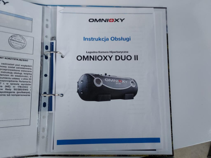Zdjęcie przedmiotu: OMNIOXY DUO hyperbaric chamber