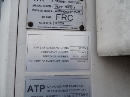 Zdjęcie przedmiotu: SCHMITZ CARGOBULL SCB*S3B Refrigerator