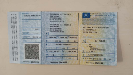 Zdjęcie przedmiotu: DAF XF 480 FT Space Cab E6 21.0t