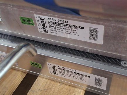 Zdjęcie przedmiotu: Компоненти мобільних риштувань KRAUSE STABILO