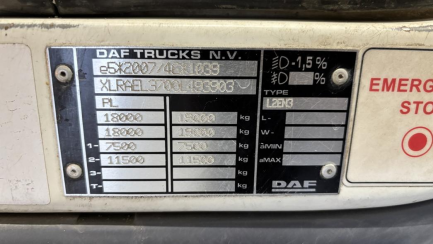 Zdjęcie przedmiotu: DAF LF FA 230 E6 19.0t