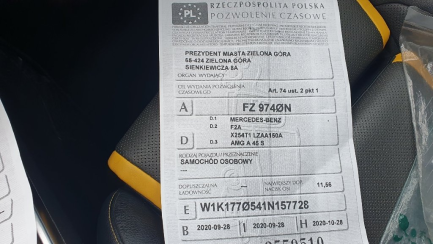 Zdjęcie przedmiotu: Mercedes-benz A 45 S AMG 4-Matic 8G-DCT