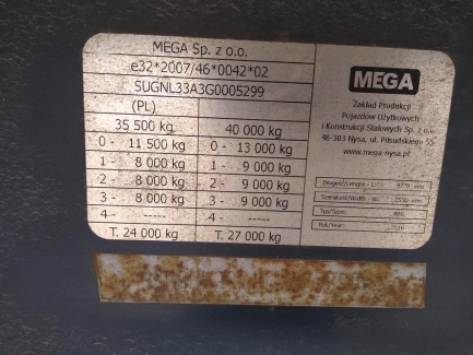 Zdjęcie przedmiotu: MEGA MNL Dump Steel