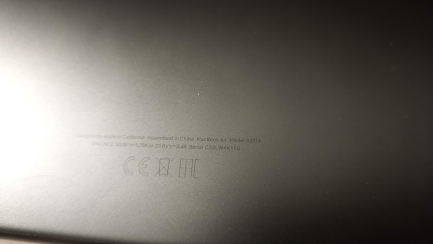 Zdjęcie przedmiotu: Ноутбук Apple MacBook Air 15", 8-ядерний процесор M3 (10-ядерний графічний процесор), 8 ГБ оперативної пам'яті, SSD-накопичувач 256 ГБ &ndash; Midnight, код товару MRYU3ZE/A