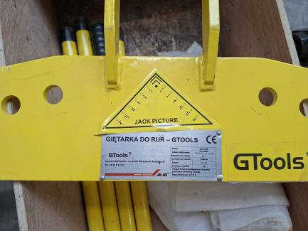 Zdjęcie przedmiotu: Ручний гідравлічний згинальний верстат GTools GT61220