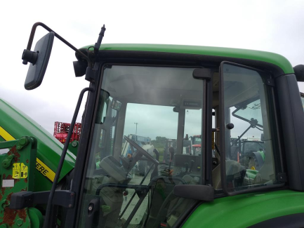 Zdjęcie przedmiotu: John Deere 6430 tractor + KNOCH I front loader