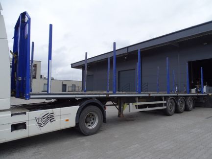 Zdjęcie przedmiotu: ZASŁAW D-651A platform semitrailer