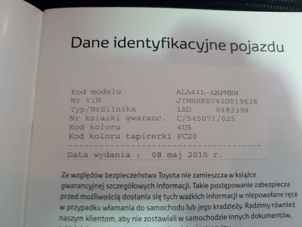 Zdjęcie przedmiotu: Toyota Rav4