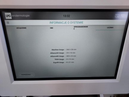 Zdjęcie przedmiotu: A medical device for the regeneration and stimulation of skin tissues with LPG CELLU M6 ALLIANCE