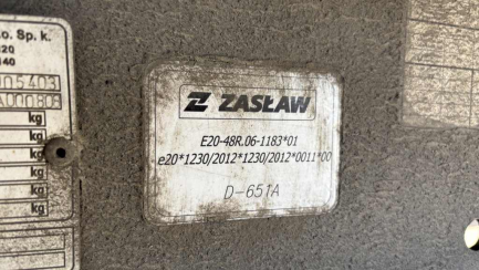 Zdjęcie przedmiotu: ZASŁAW D-651 35.0t