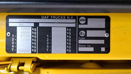 Zdjęcie przedmiotu: DAF XF 480 FT Space Cab E6 21.0t