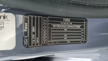 Zdjęcie przedmiotu: Ford Focus 2.3 EcoBoost RS