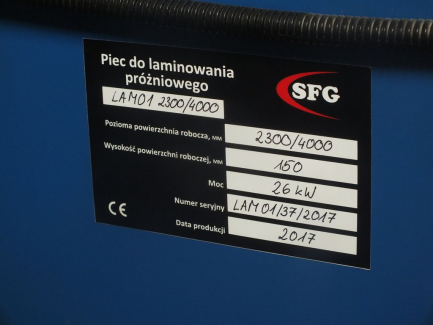 Zdjęcie przedmiotu: Laminating glass SFG LAM01 4000x2300