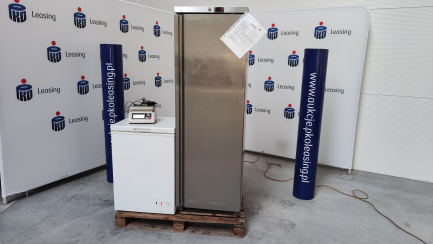 Catering equipment set (400l refrigerator, 97l chest freezer, electronic scale)