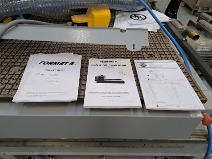 Zdjęcie przedmiotu: FORMAT 4 H150 CNC machining center 22.32