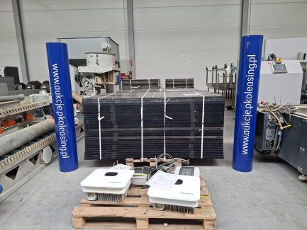 Zdjęcie przedmiotu: ELEMENTY INSTALACJI FOTOWOLTAICZNEJ O MOCY 26,32 kWp