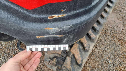 Zdjęcie przedmiotu: KUBOTA KX030-4 crawler mini excavator with attachments