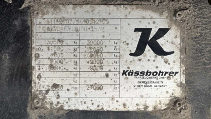 Zdjęcie przedmiotu: KASSBOHRER Maxima 39.0t XS