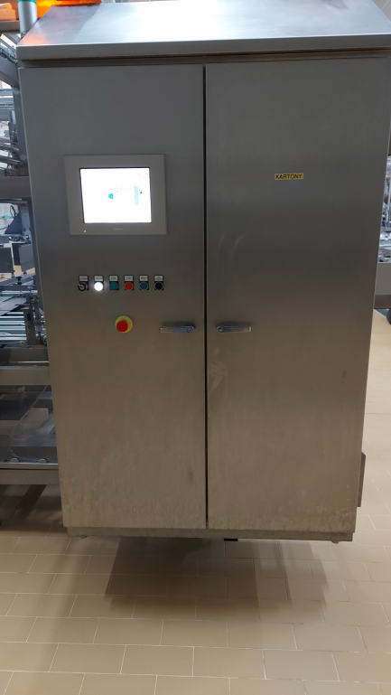 Zdjęcie przedmiotu: Automatic machine for packing butter into TREPKO 822 cubes and collective packing cubes into boxes TREPKO 710