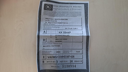 Zdjęcie przedmiotu: SCHWARZMULLER W-SERIE 39.0t Dropside