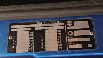 Zdjęcie przedmiotu: DAF XF 530 FT Space Cab E6 18.0t
