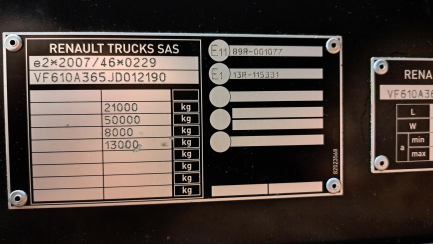 Zdjęcie przedmiotu: Renault T E6 18.0t High Cab