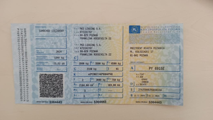 Zdjęcie przedmiotu: Fiat Ducato MAXI HD 2.2 H3-POWER E6.4 3.5t L4H2