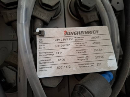 Zdjęcie przedmiotu: Jungheinrich EJC216z electric pallet truck