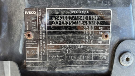 Zdjęcie przedmiotu: Iveco DAILY Hi-Matic + Przyczepa TA-NO T5A 3.5t