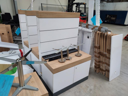 Zdjęcie przedmiotu: Zestaw mebli biurowych