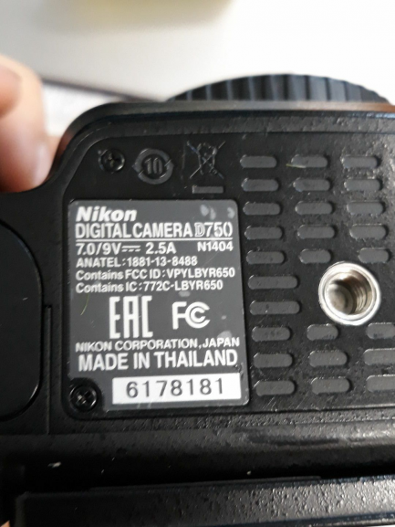 Zdjęcie przedmiotu: NIKON D750 body camera + NIKON 50mm F1.4 G AF-S lens