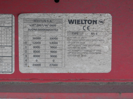 Zdjęcie przedmiotu: WIELTON NS3K Curtain trailer