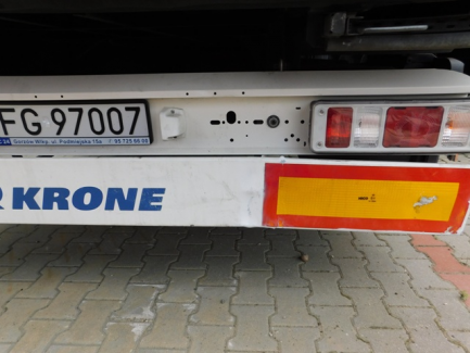Zdjęcie przedmiotu: KRONE SD Curtain semitrailer