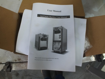 Zdjęcie przedmiotu: Ice cream making machine RESTO QUALITY BX418 CRE / C-D1 BX418 CRE / C-D1