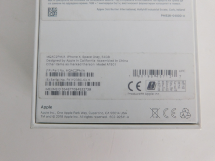 Zdjęcie przedmiotu: Apple IPhone X 64GB smartphone