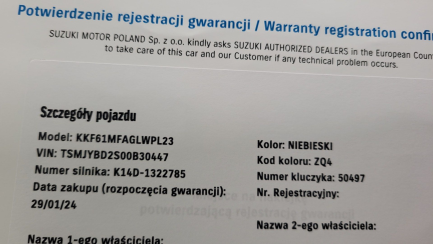 Zdjęcie przedmiotu: Suzuki S-Cross 1.4 SHVS Premium 4WD