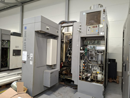 Zdjęcie przedmiotu: Poziome centrum obr&oacute;bcze HELLER H2000