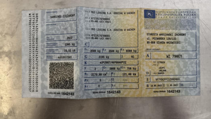 Zdjęcie przedmiotu: Citroen Jumper 35 2.2 BlueHDi E6.2 3.5t L4H2 Control