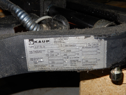 Zdjęcie przedmiotu: STILL FM-X 25 high forklift truck serial no. 511905F00131