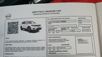 Zdjęcie przedmiotu: Nissan X-trail Combi